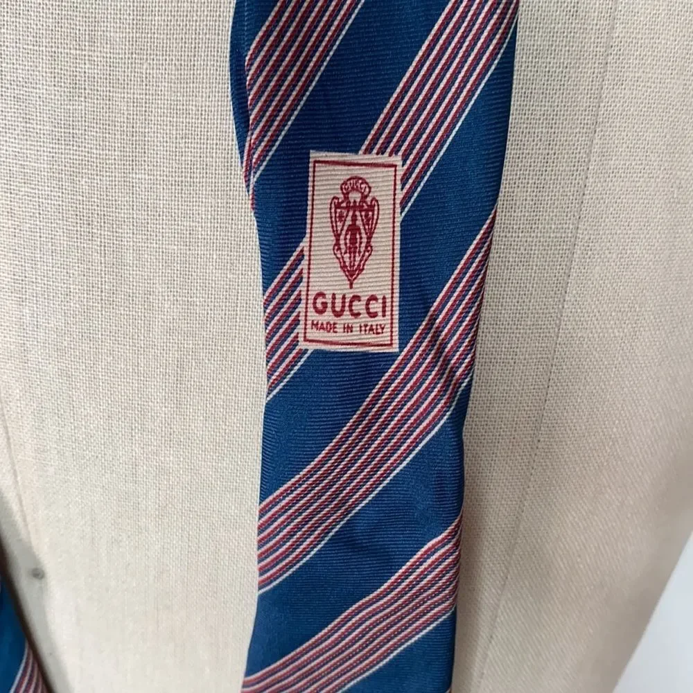 Vintage GUCCI retro stripe 60s scarf